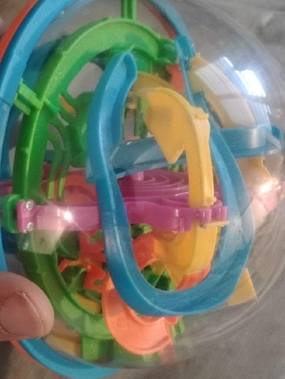 Colorful 3D Puzzle Sphere Maze Ball - Multicolor - Picture 6 of 9